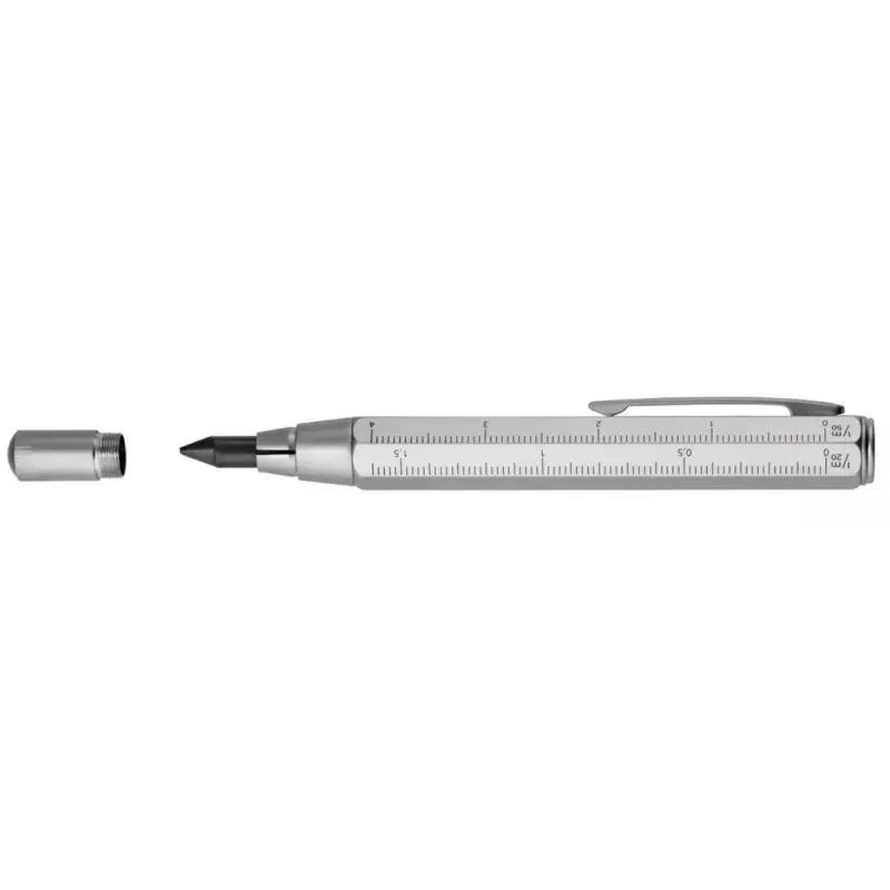 Mechanical Pencil TROIKA ZIMMERMANN 5.6 mm HB Silver Brass