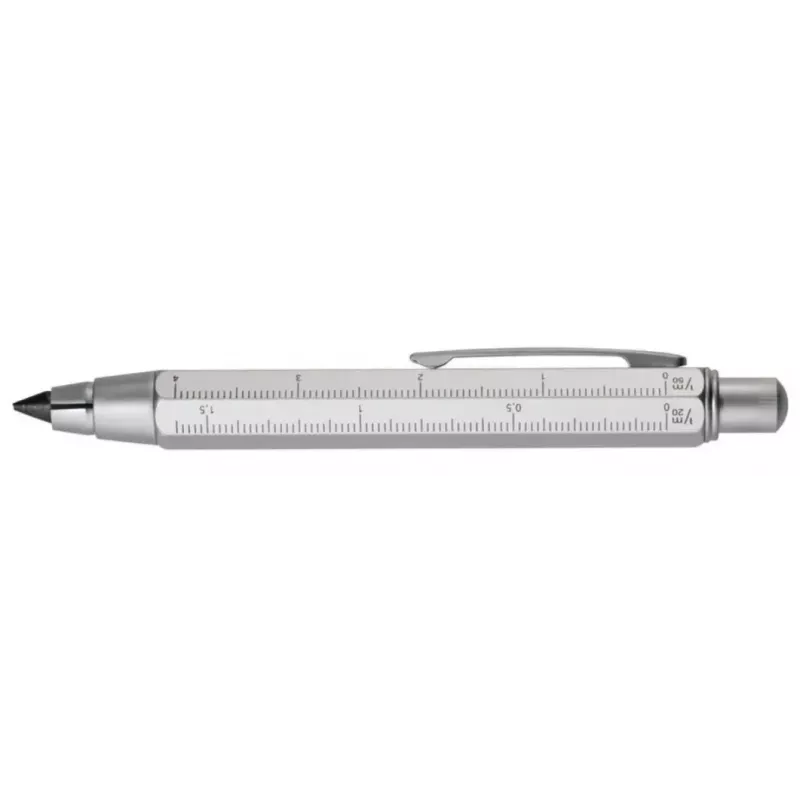 Mechanical Pencil TROIKA ZIMMERMANN 5.6 mm HB Silver Brass