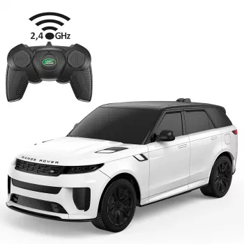 Radio-controlled car Jamara Range Rover Sport SV — white, weight 0.2 kg, recommended age 6+