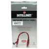 Intellinet Network Patch Cable, Cat5e, 0.5m, Red, CCA, U/UTP, PVC, RJ45, Gold Plated Contacts, Snagless, Booted, Lifetime Warranty