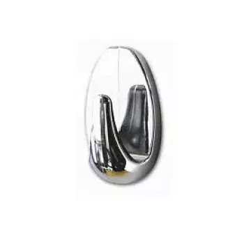 Towel hook TESA 57543-00012 Indoor Chrome 3 pc(s)