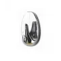Towel hook TESA 57543-00012 Indoor Chrome 3 pc(s)