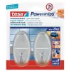 Towel hook TESA 58050-00012 Indoor Chrome 2 pc(s)