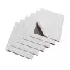 Nobo Magnetic Squares 150x150mm Assorted Colours (6), Black, Blue, Green, Red, White, Yellow, 150 mm, 150 mm, 192 x 7 x 192 mm, 300 g, 6 pc(s)