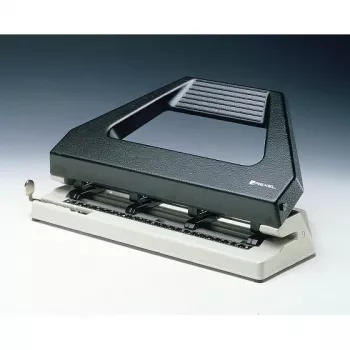 Rexel V430 4 Hole Punch Black, 30 sheets, Black, Grey, Metal, 6 mm, 1.71 kg, 209 mm