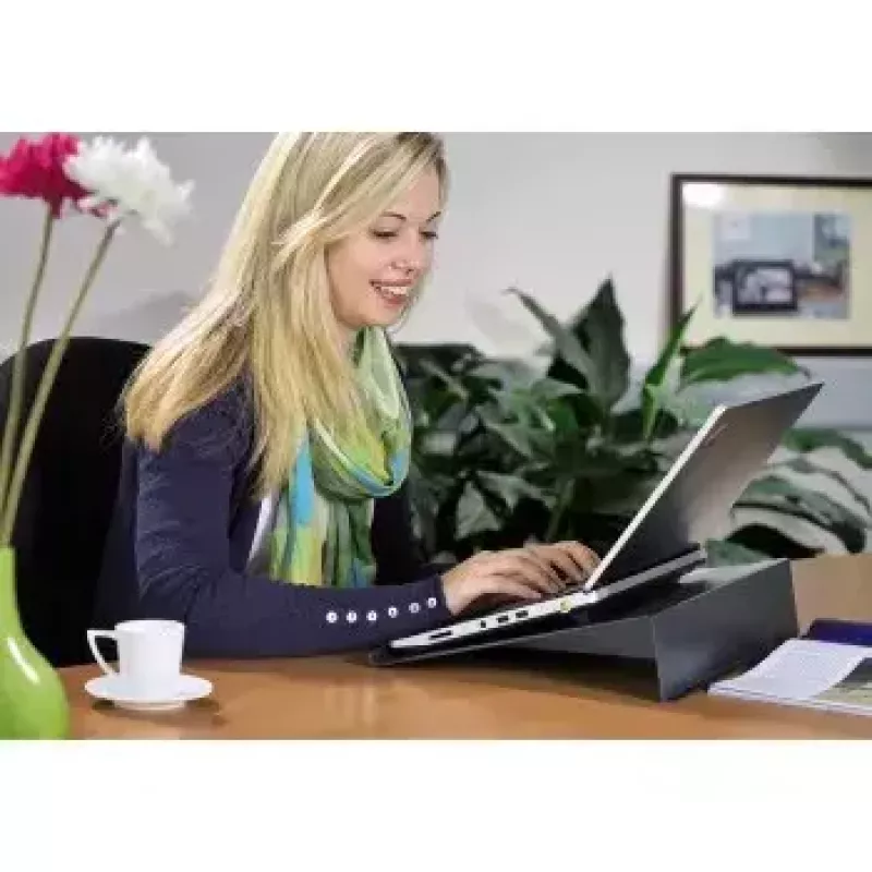 Hama 00053073 laptop stand Black 46.7 cm (18.4 inch)