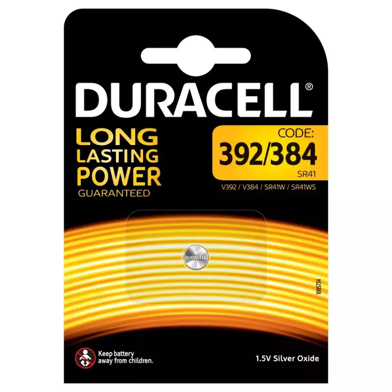 Duracell D394 Single-use battery Silver-Oxide (S)