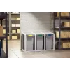 Trash Bin Hailo ProfiLine Öko XL Rectangular Plastic Grey