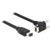 FireWire cable DeLOCK 83589 2 m 6-p 9-p Black