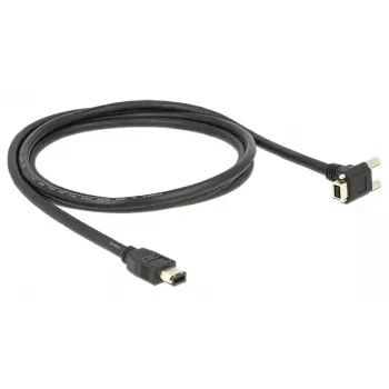 FireWire cable DeLOCK 83589 2 m 6-p 9-p Black