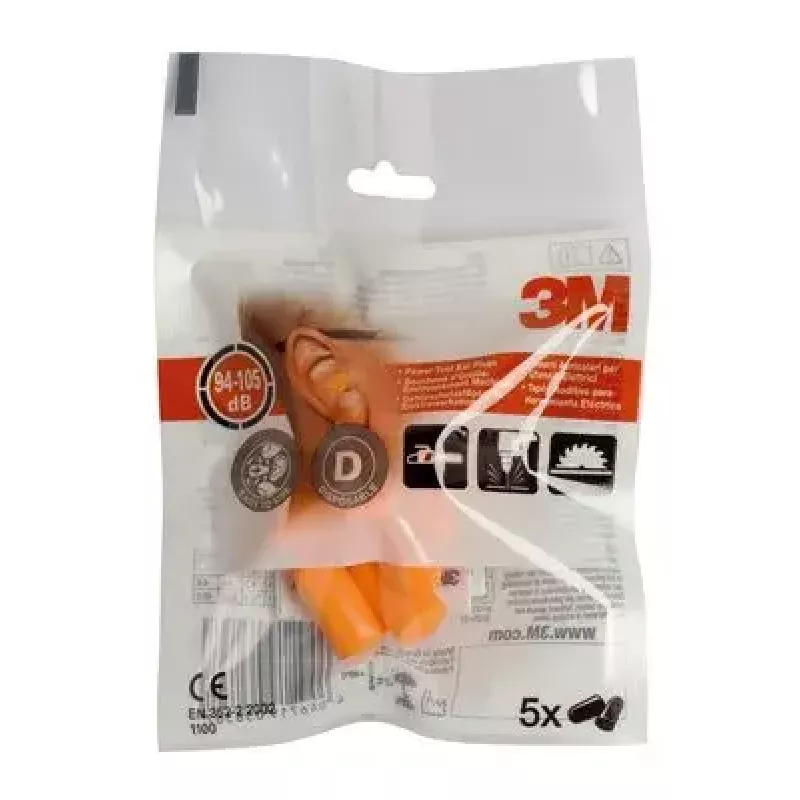 Disposable ear plug 3M 1100C