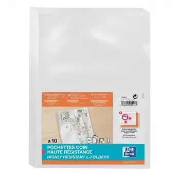 Folder Oxford 100206721 Polyvinyl chloride (PVC) Translucent A4