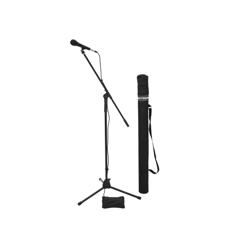 Stage microphone Omnitronic 13995010 Black