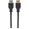 Manhattan HDMI 4K@60Hz Cable with Ethernet - CL3 rated, 3m, Suitable for In-Wall use, For ALL 4K & 1080p/HD uses - when upgrading now or have it ready for when you need it, Male to Male, Black, Ultra HD 4k x 2k, Lifetime Warranty, Premium High Speed