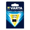 Cable Varta 57945101401 Micro USB USB Type C Black