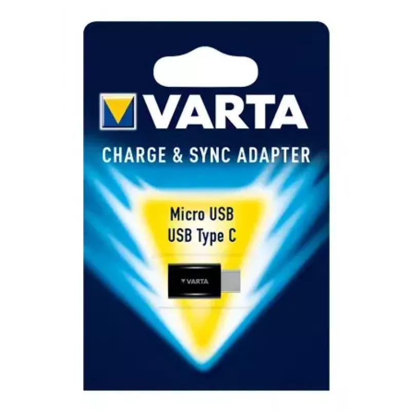 Cable Varta 57945101401 Micro USB USB Type C Black