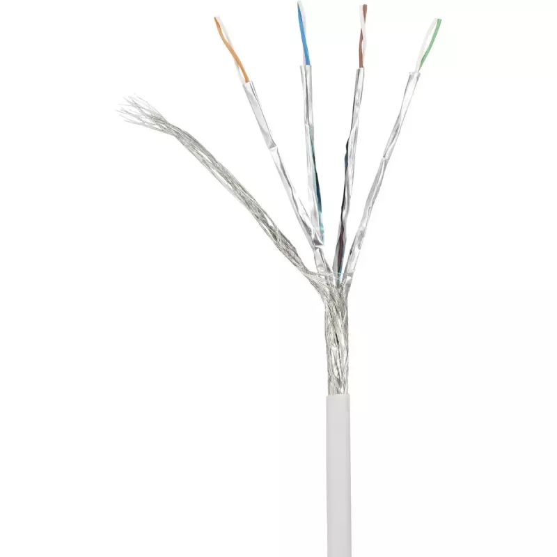 Networking Cable Renkforce RF-4145292 10m Cat6a S/FTP White