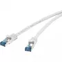 Networking Cable Renkforce RF-4145295 15m Cat6a S/FTP Grey