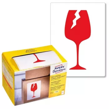 Self-adhesive label Rectangle AVERY 7251 Blue