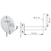 Wall Mount Bracket Schwaiger WAH1525 001 Silver Aluminium