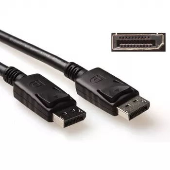 ACT 0.5 meters DisplayPort cable male - male, power pin 20 connected