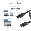 ACT 0.5 meters DisplayPort cable male - male, power pin 20 connected
