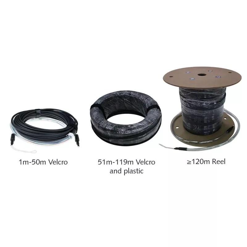 ACT 10 meter Singlemode 9/125 OS2 indoor/outdoor cable 4 way with LC connectors