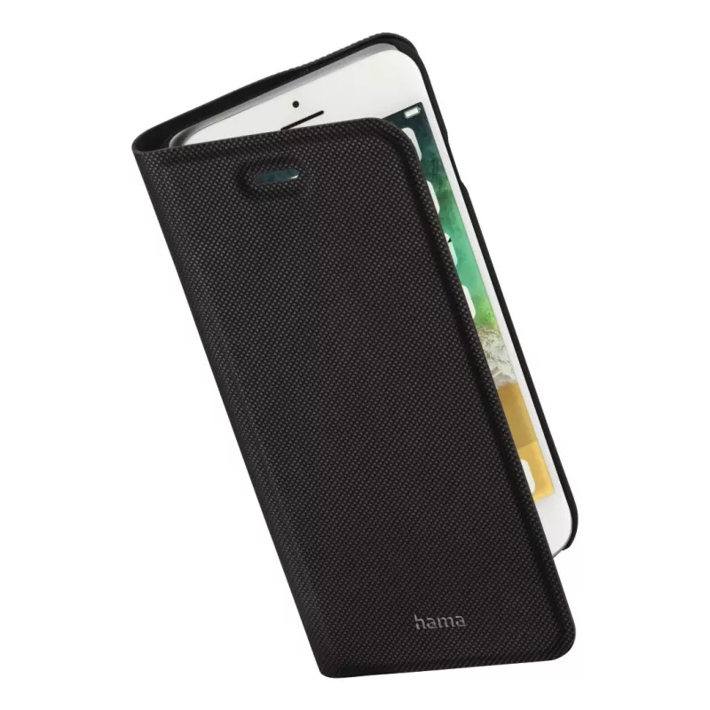Hama Slim Pro mobile phone case 11.9 cm (4.7 inch) Folio Black