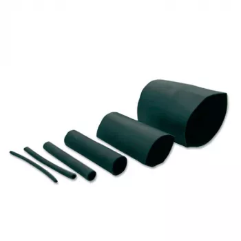 ACT Shrinking Tube Size: Ø voor krimp 1,60 mm black mm, Heat shrink tube, Black, 122 cm, 1.6 mm, 1 pc(s)