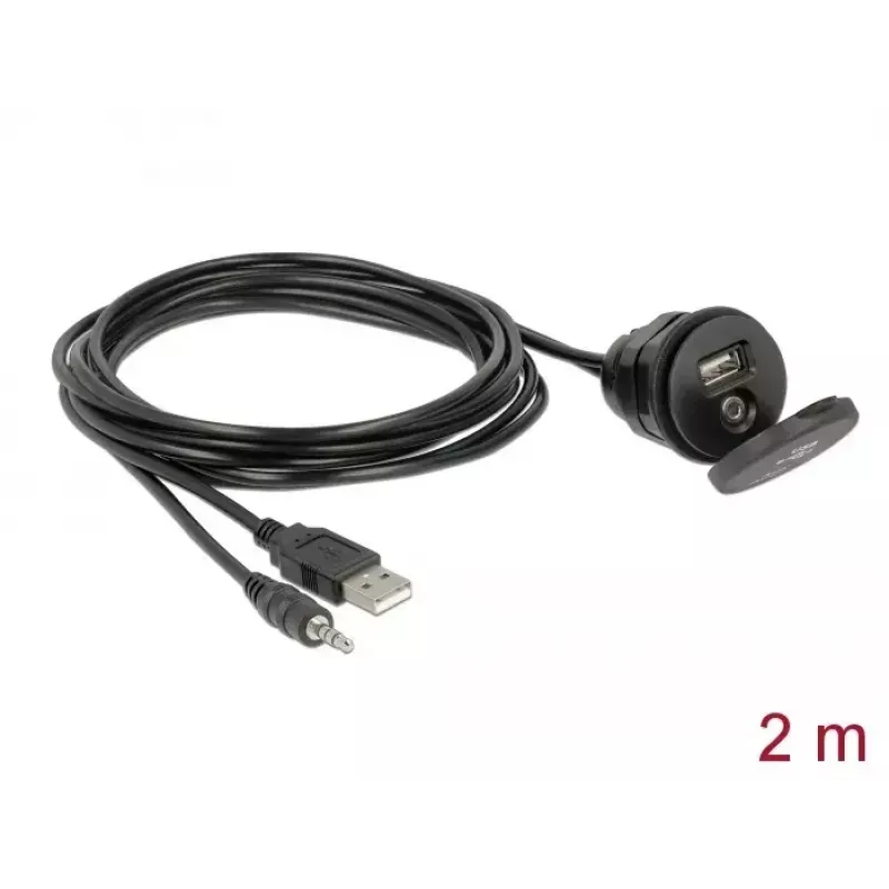 USB cable DeLOCK 85719 2 m USB A Black