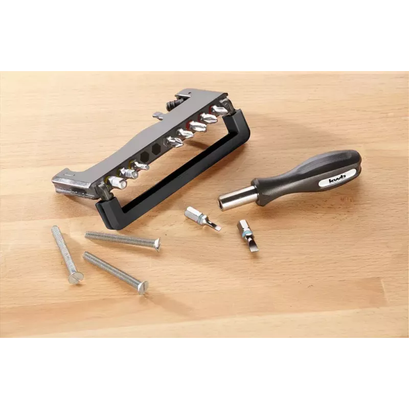 Screwdriver Bit Set KWB Industrial Steel Standard Handy Bit Box