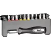 Screwdriver Bit Set KWB Industrial Steel Standard Handy Bit Box