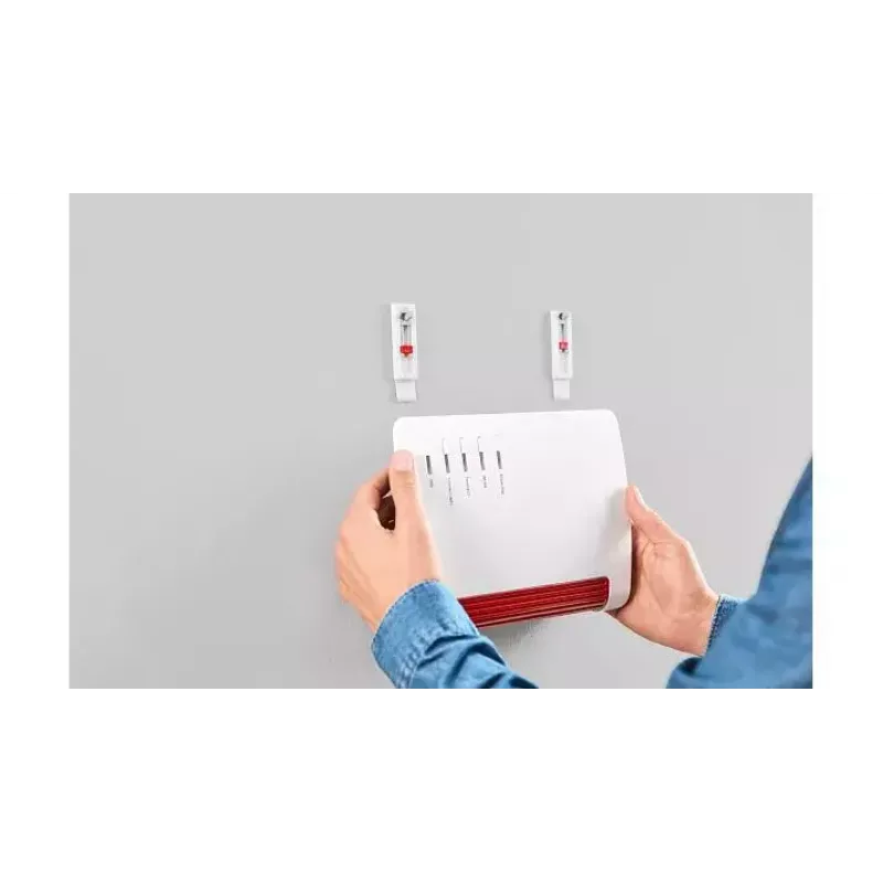 Utility hook TESA 77782 Indoor Red White 2 pc(s)