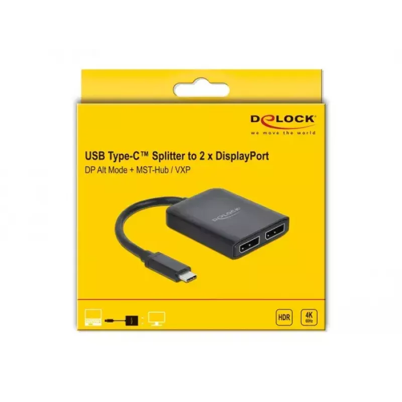 USB Type-C Splitter DeLOCK 87754
