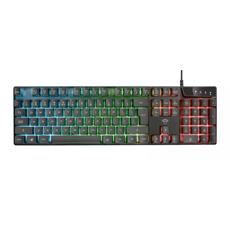 Trust GXT 835 Azor keyboard Gaming USB German Black