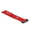Hook & loop cable tie DeLOCK 19545 Red 190mm 25mm 5 pcs