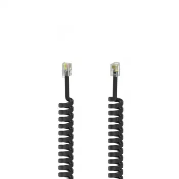 Hama 00201150 telephone cable 1.5 m Black