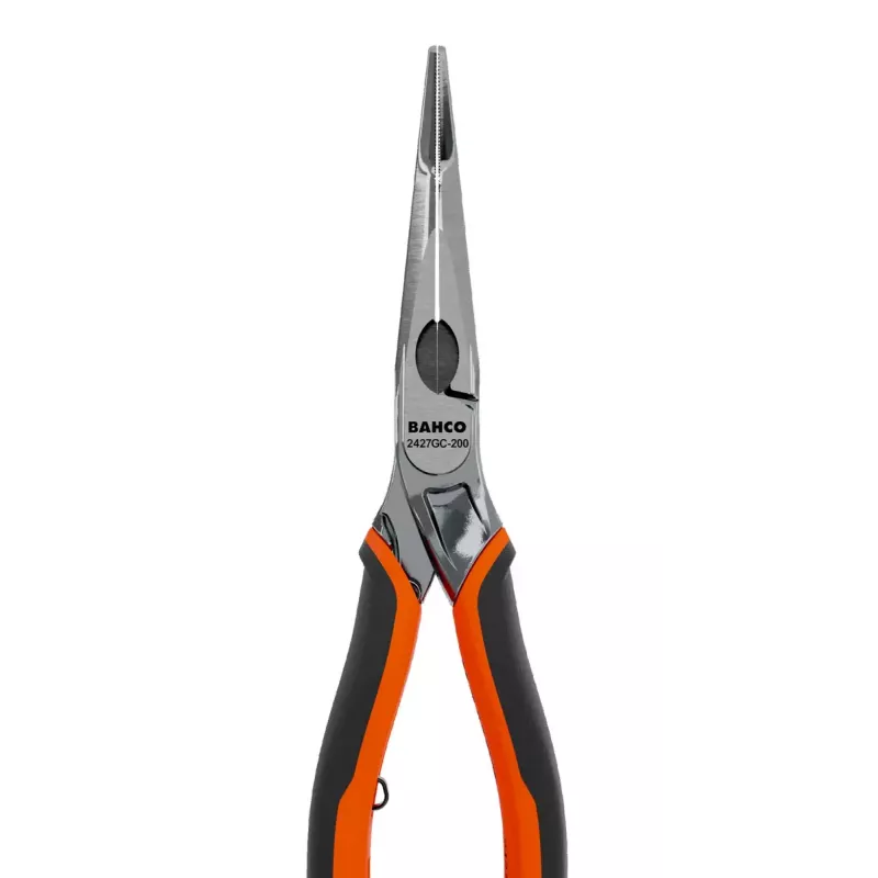 Bahco 2427 GC-160IP Flat Round Nose Pliers, 160 mm