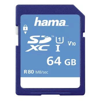 Hama 00213110 memory card 64 GB SDXC UHS-I Class 10