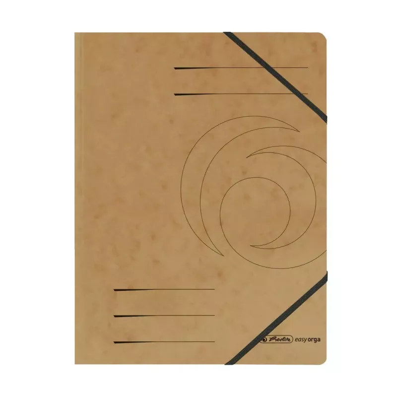 Folder Cardboard Assorted colours A4 Herlitz 11166816