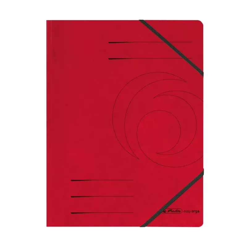 Folder Cardboard Assorted colours A4 Herlitz 11166816