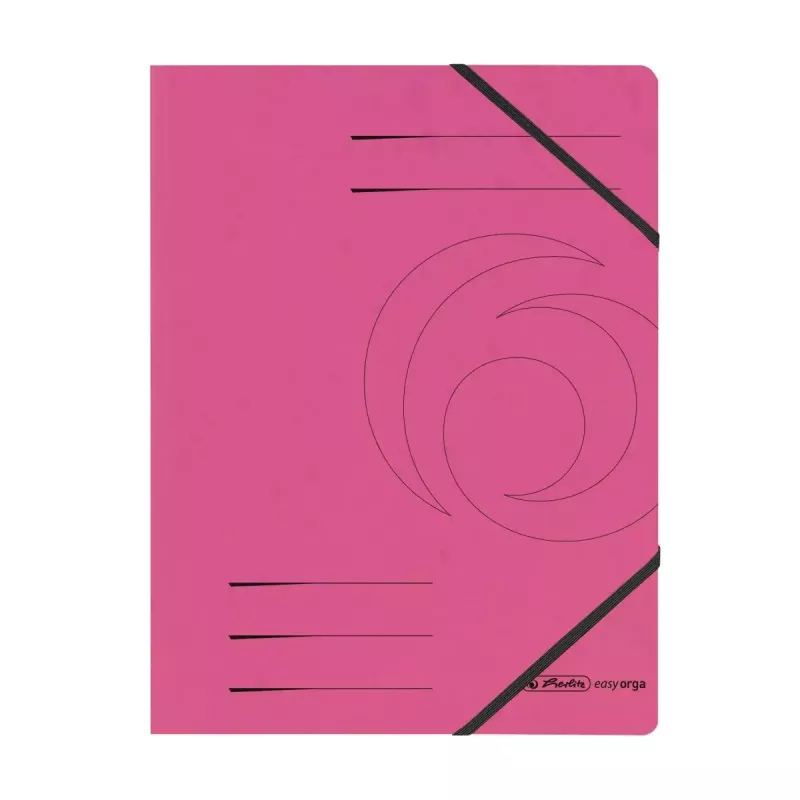 Folder Cardboard Assorted colours A4 Herlitz 11166816