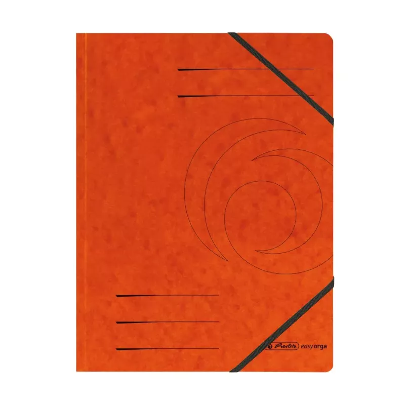 Folder Cardboard Assorted colours A4 Herlitz 11166816