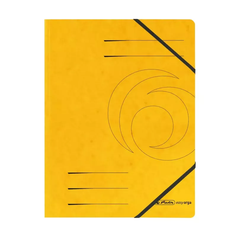Folder Cardboard Assorted colours A4 Herlitz 11166816