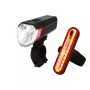 Bicycle light set FISCHER E-Bikes 50647 LED 80 lm IP44