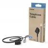 Hama 00300045 telephone cable 3 m Black