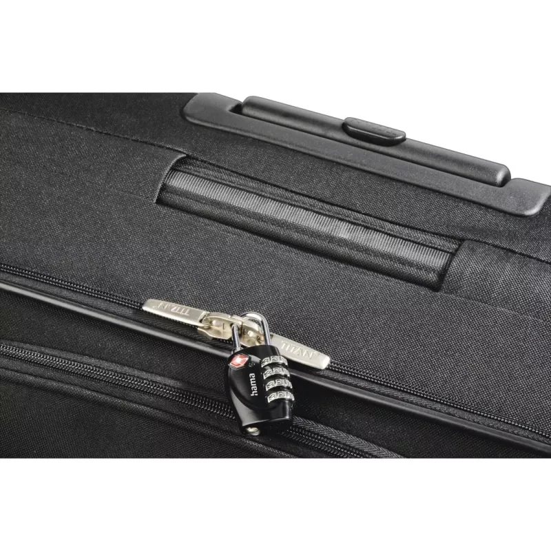 Hama 00139502 luggage lock/alarm Luggage combination lock Black, Red, Silver, White
