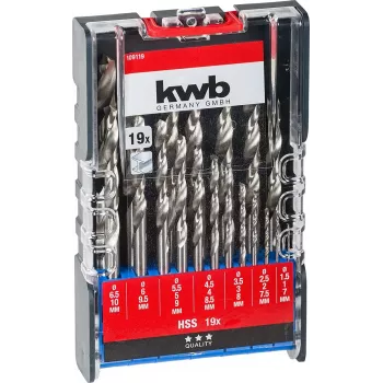 Drill Bit KWB 109119 High-Speed Steel HSS