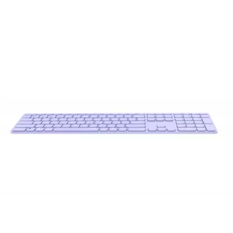 Rapoo E9800M Keyboard Wireless Bluetooth QWERTZ German Lilac