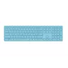 Rapoo E9800M keyboard Home RF Wireless Bluetooth QWERTZ German Blue